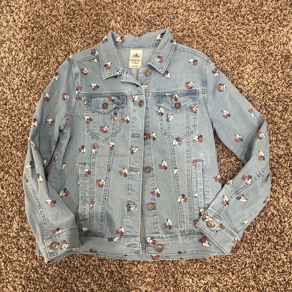 Disney Tossed Minnie Mouse denim jacket